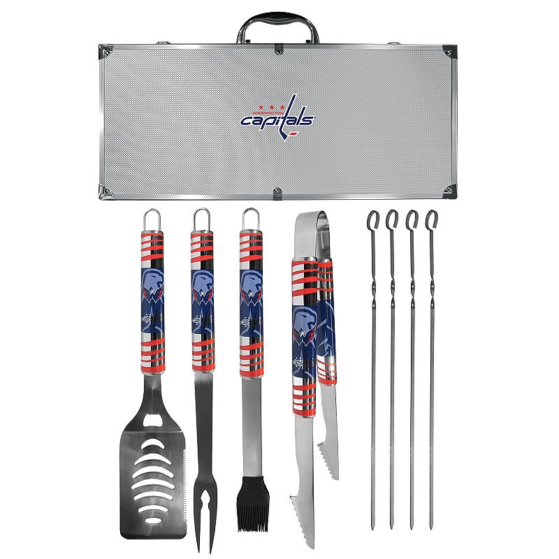 Washington Capitals Tailgater 8-Piece BBQ Grill Set