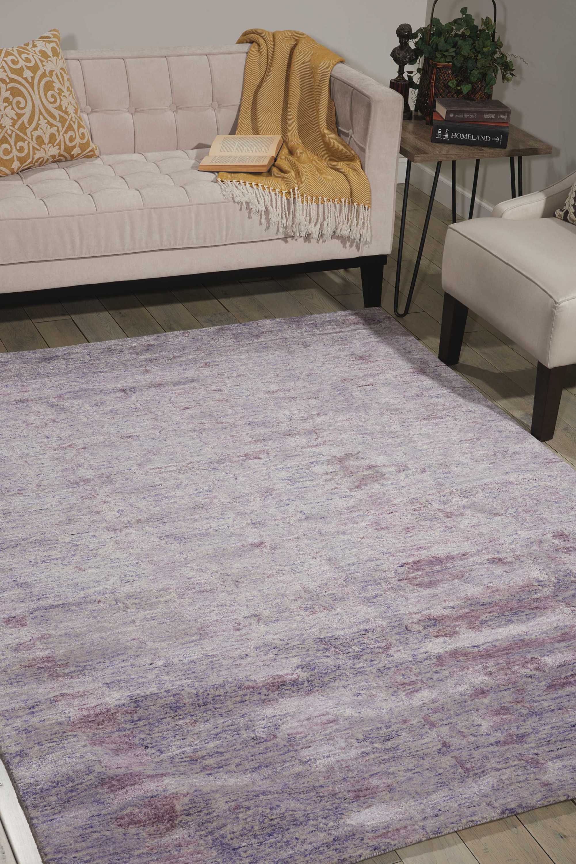 Gemstone Amethyst Rug