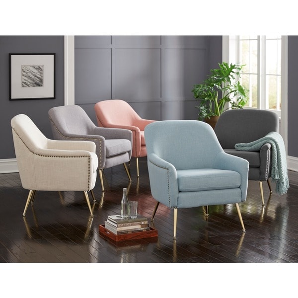 Lifestorey Vita Mid-century Upholstered Accent Chair