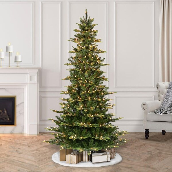 Puleo International 7.5' Slim Christmas Tree