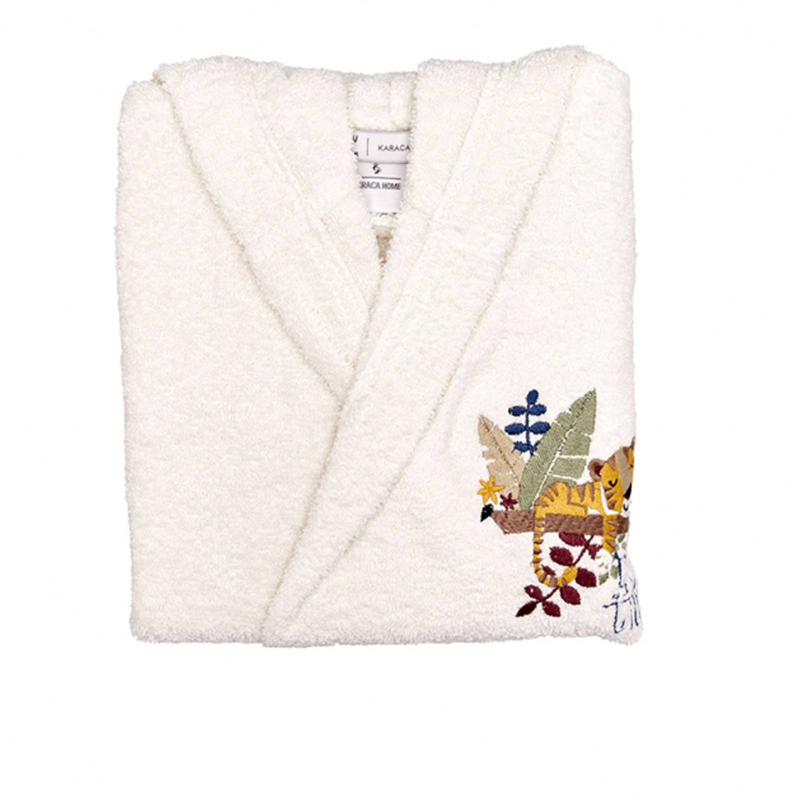 Karaca Home Bummer 5-8 Years Kids Bathrobe - Offwhite 200.16.01.0098