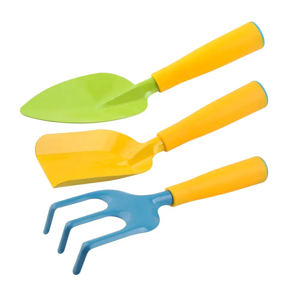 Mini kids gardening tool set with bag garden hand tool set garden cultivator tool