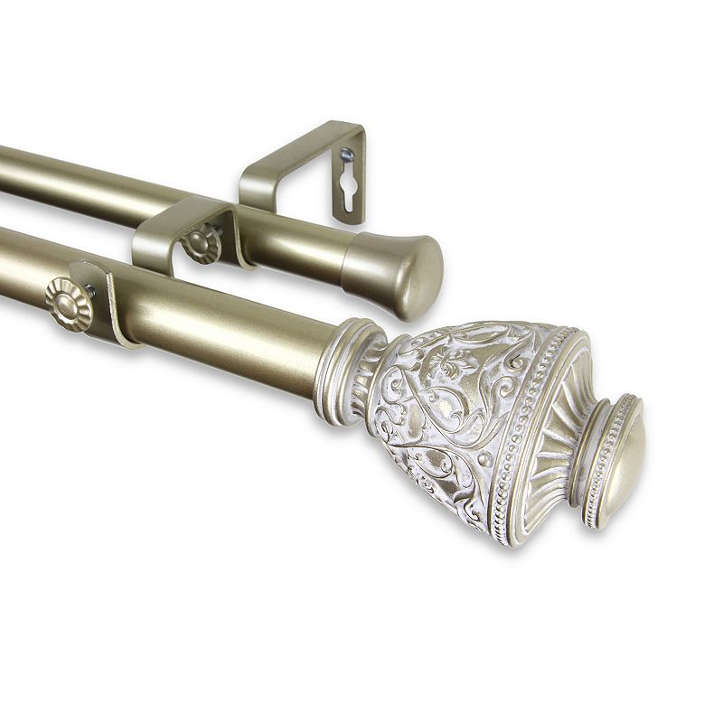 Rod Desyne 1 Veda Double Curtain Rod