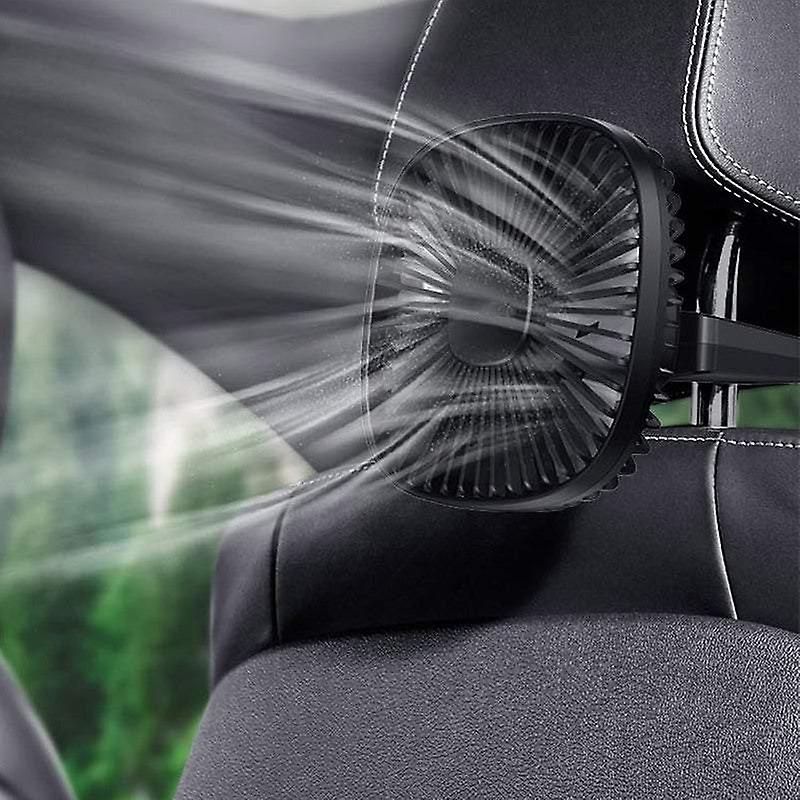 Desk Fans Car Foldable Silent Back Seat Small Cooling