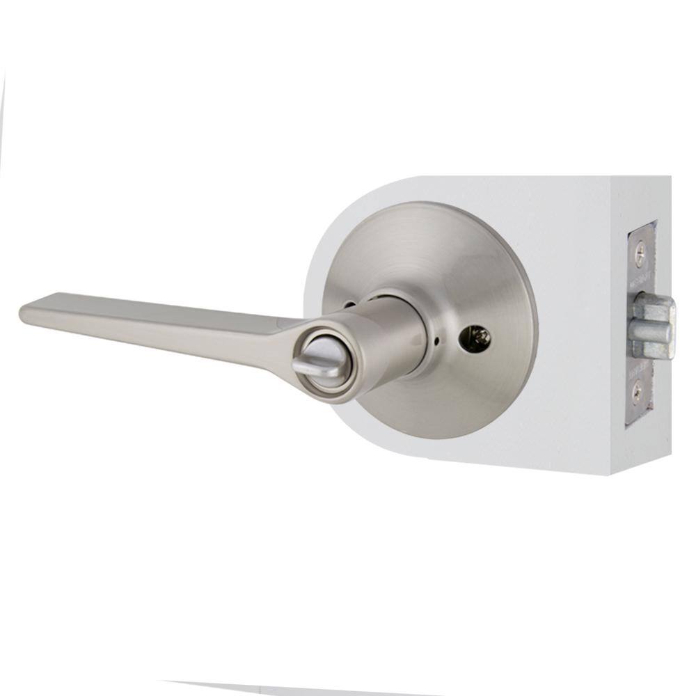 Defiant Freedom Satin Nickel Keyed Entry Door Lever 32LEX200B