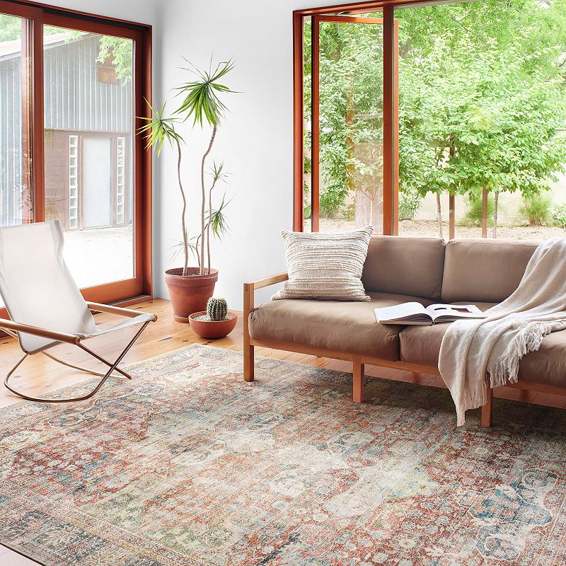 Loloi Loren Brick Multi Area Rug