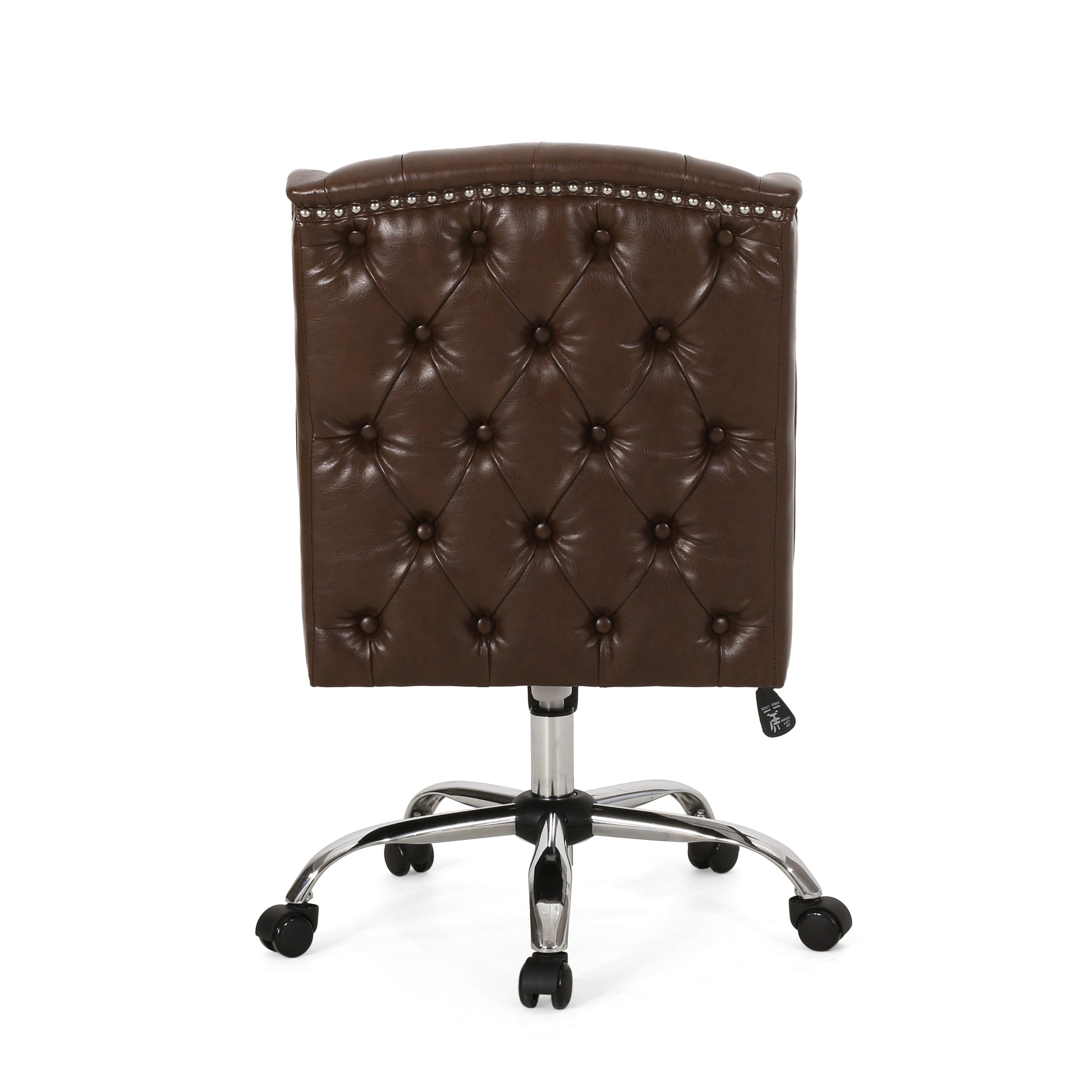 Amar Contemporary Wingback Tufted Swivel Office Chair