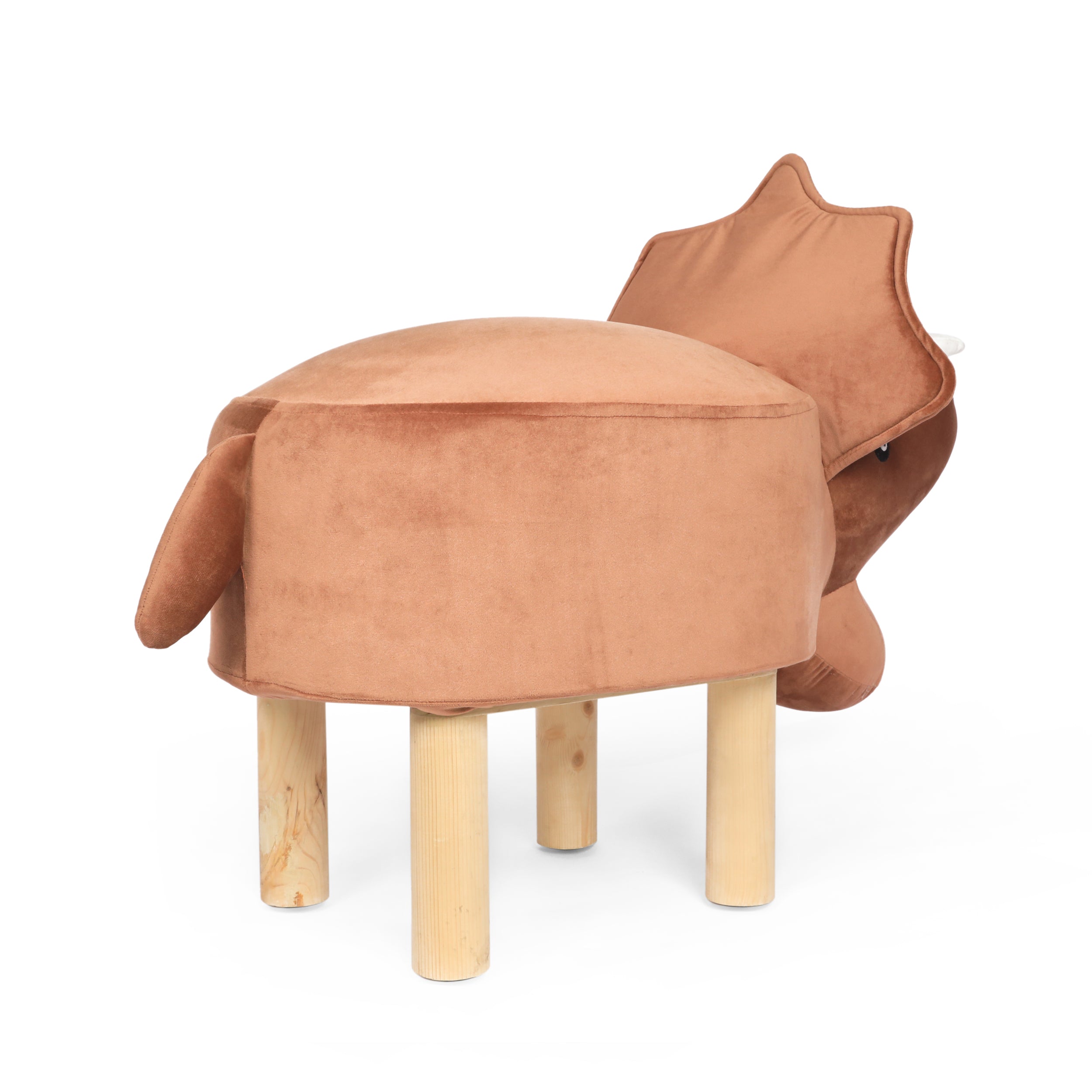 Eliakim Contemporary Kids Triceratops Ottoman