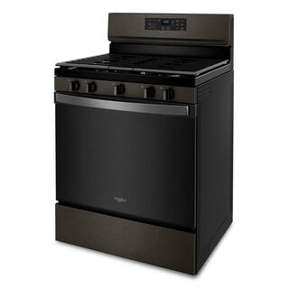 Whirlpool 5 cu. ft. Gas Range with Air Fry Oven in Black Stainless WFG550S0LV