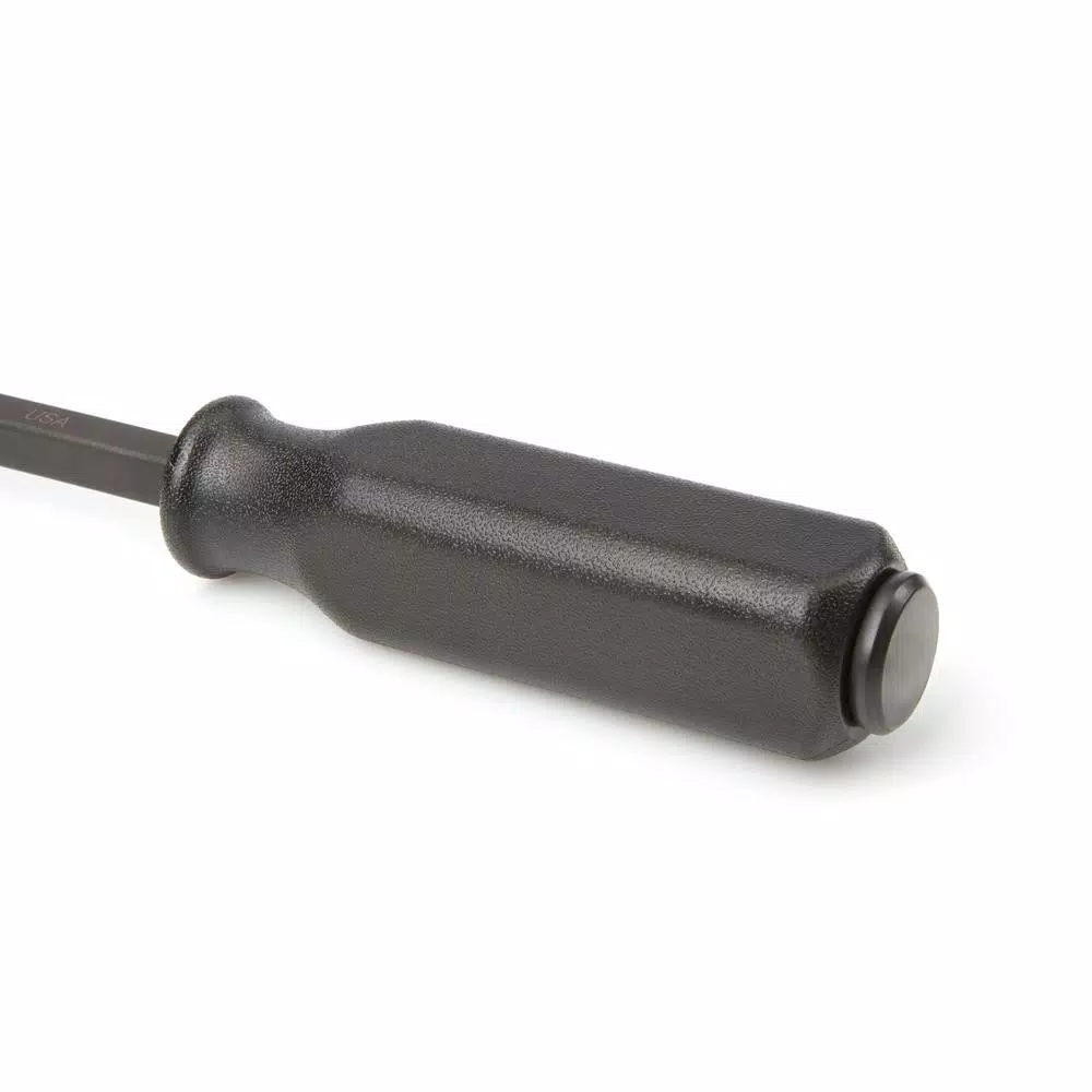 TEKTON 17 in. Angled Tip Handled Pry Bar with Striking Cap and#8211; XDC Depot