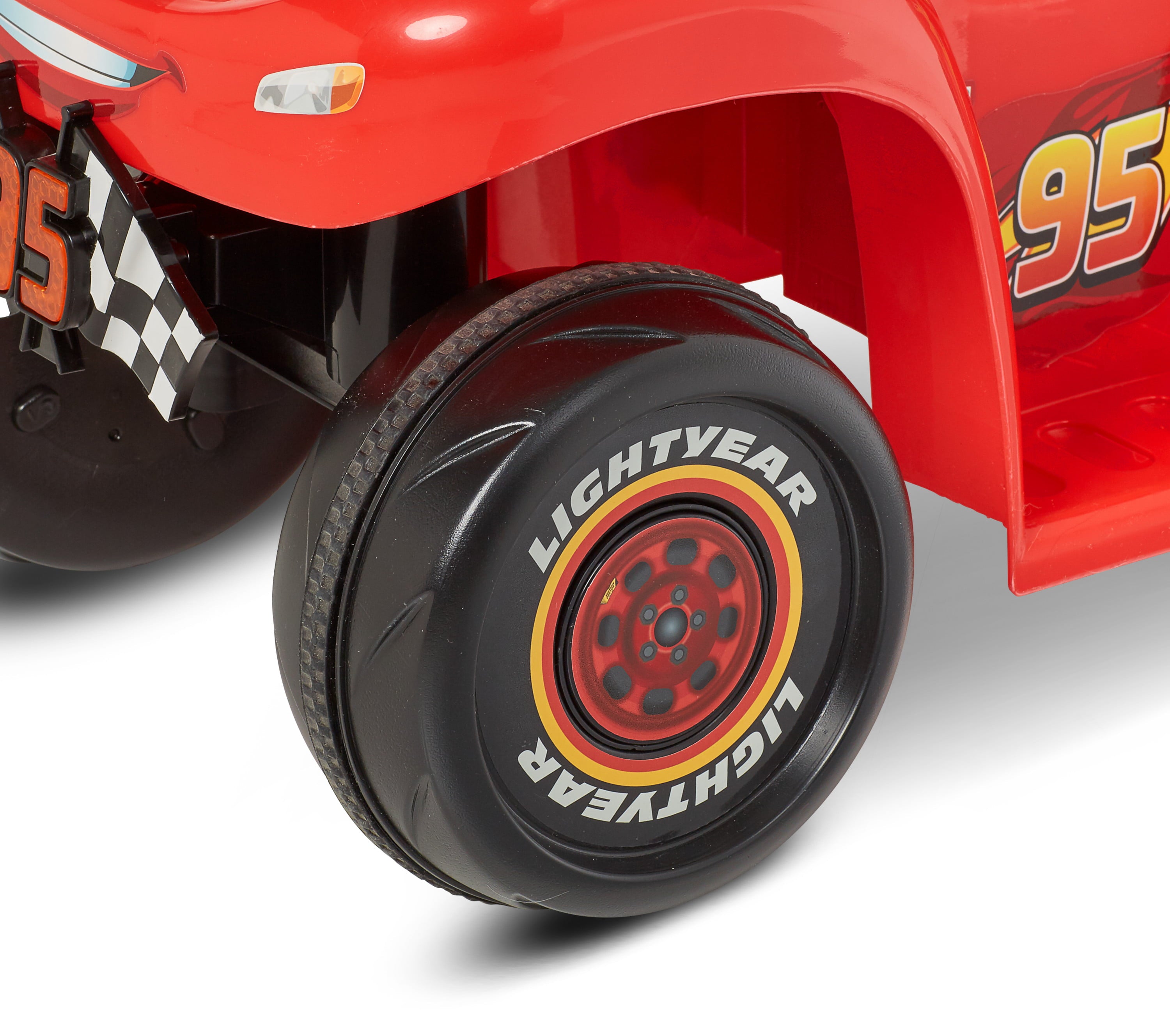 Disney Pixar's Cars 3: McQueen Ride-On Toy by Kid Trax, ages 18 - 30 months