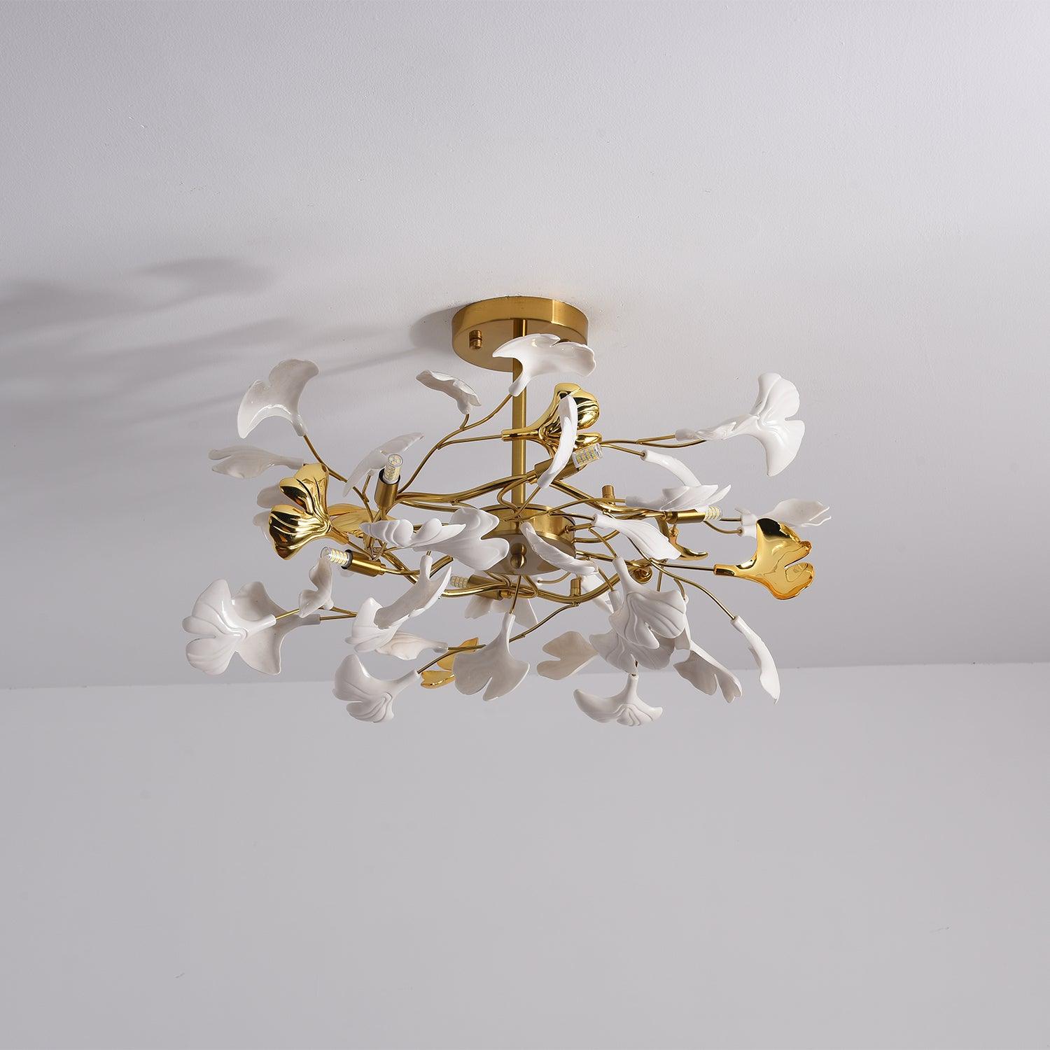 Gingko Chandelier L