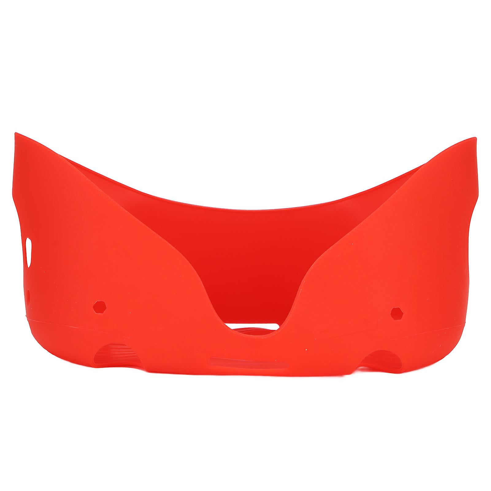 Vr Glasses Silicone Protective Cover Scratch Proof And Shock Resistance Vr Headset Protective Shell For Oculus Quest 2red