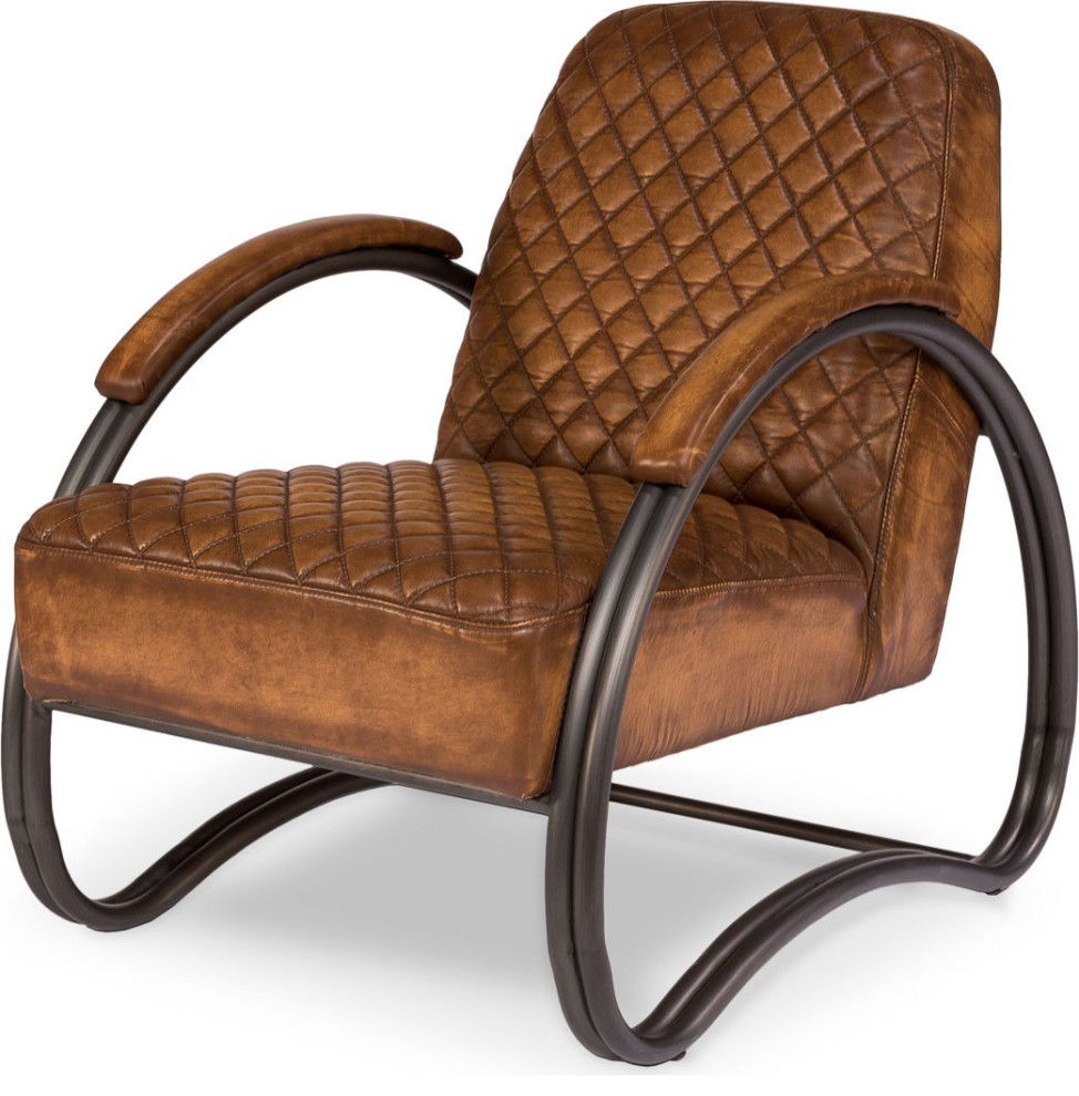 Ferris Arm Chair   Industrial   Armchairs And Accent Chairs   by HedgeApple  Houzz