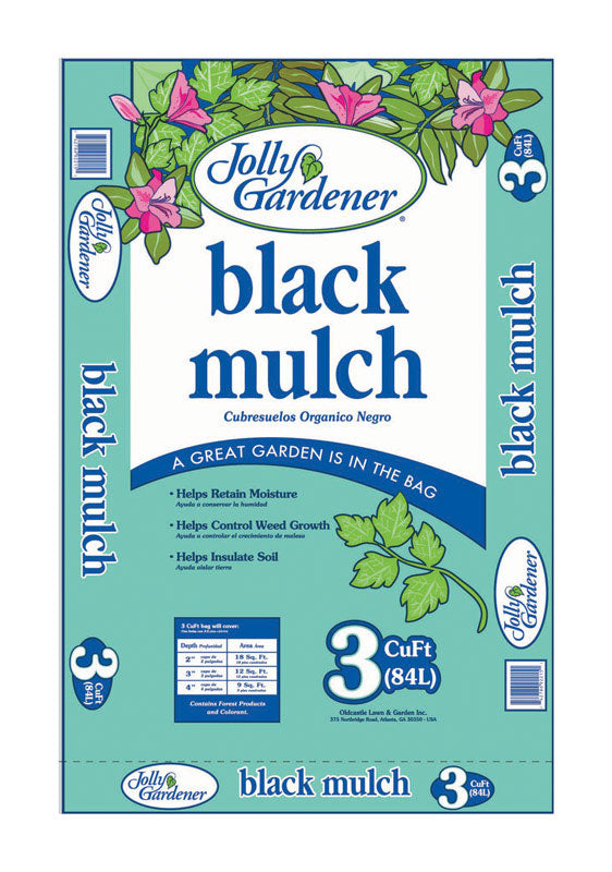 SLATE BLACK MULCH 3 CU