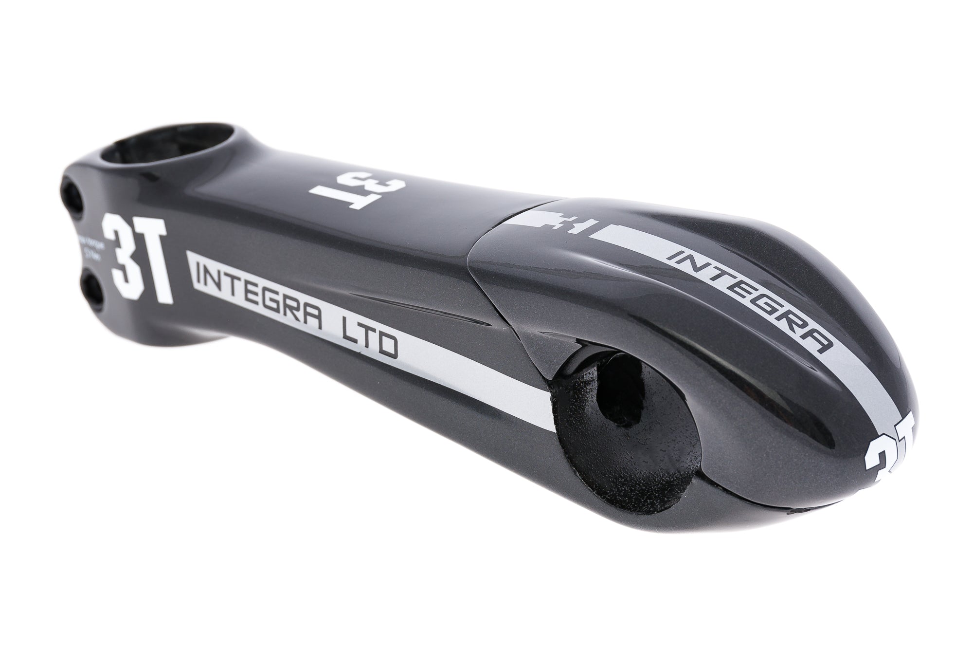 3T Integra LTD Carbon Stem 31.8mm Clamp 130mm -10 Degree Black