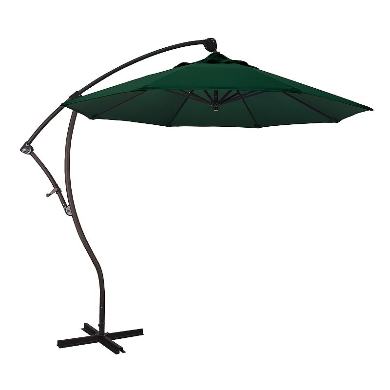 California Umbrella 9-ft. Bayside Cantilever Bronze Finish Patio Umbrella