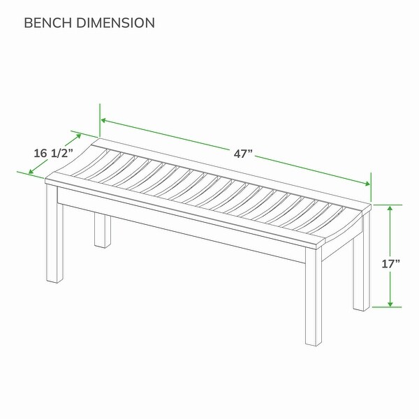 Cambridge Casual Paxton 5piece Teak Outdoor Dining Set