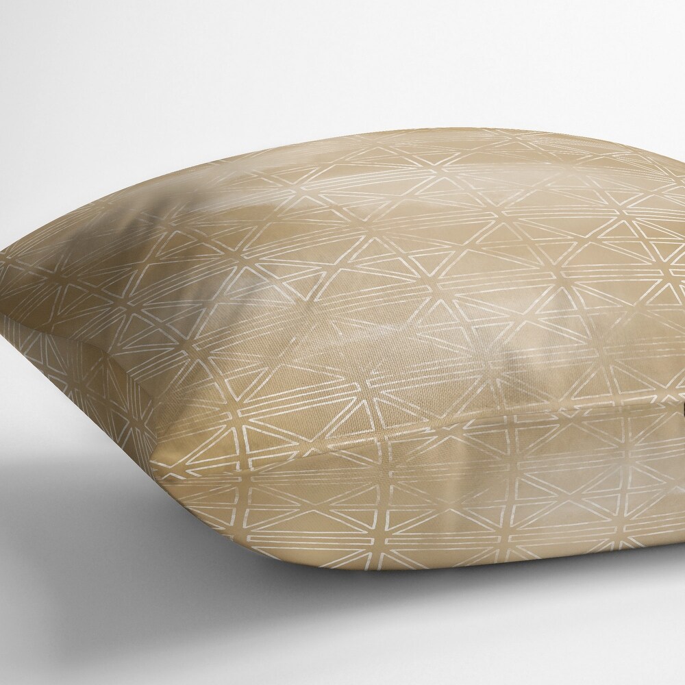 CHESTERFIELD BEIGE Outdoor Pillow By Kavka Designs