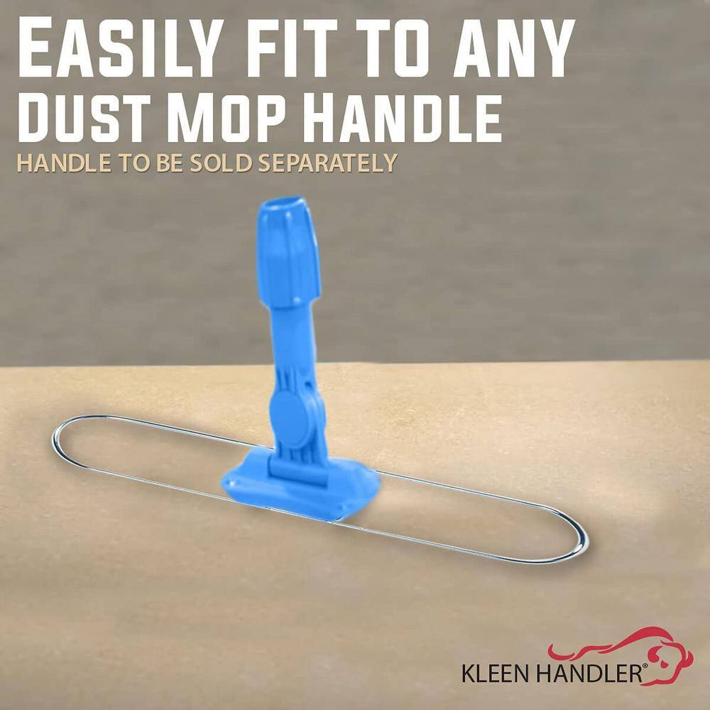 KLEEN HANDLER 18 in. Commercial Dust Mop Frame Rust-Resistant (12-Pack) KHES-MDMF-18