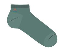 Organic Trainer Socks - Deep Sea