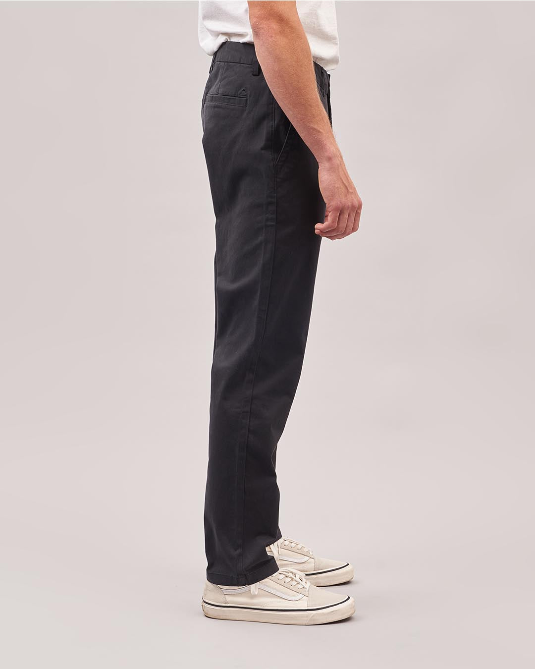 365 Organic Cotton Trouser - Faded Black