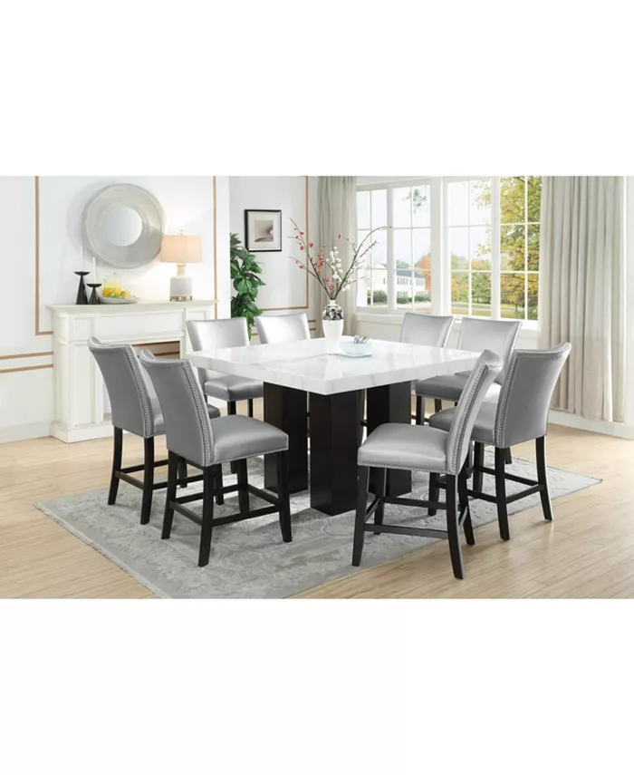 Furniture Camila 54 Square Counter Height Table