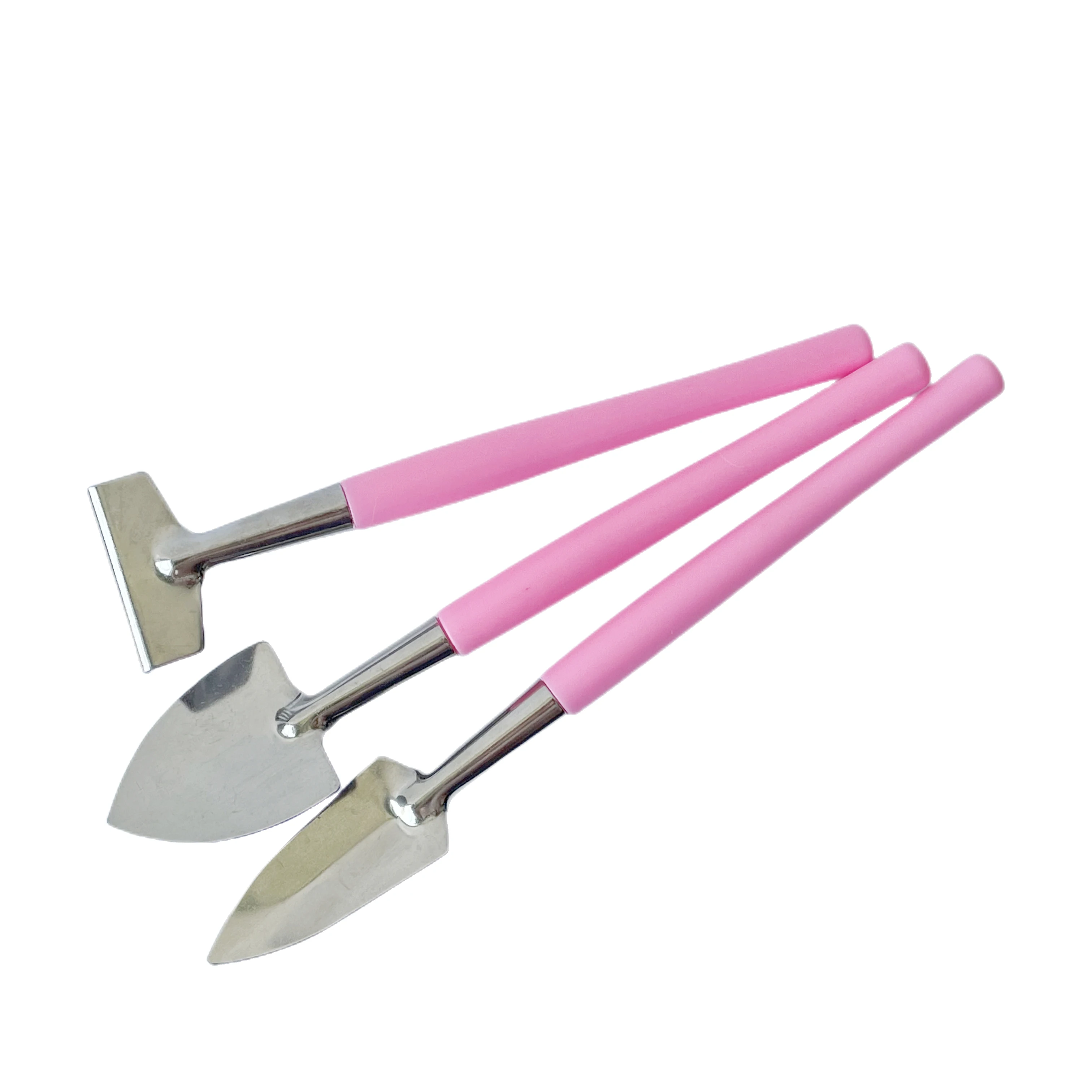 High Quality Pink Succulent Tool Set Mini Garden Hand Tools Outdoor Shovel Rake Shears Sickle Digging Hoes Tool Kit