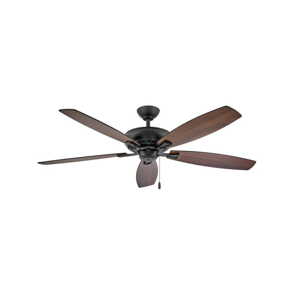 HINKLEY HIGHLAND 60 in Indoor Matte Black Ceiling Fan Pull Chain