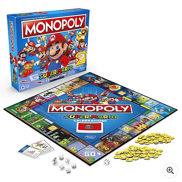 Monopoly super mario celebration edition board game