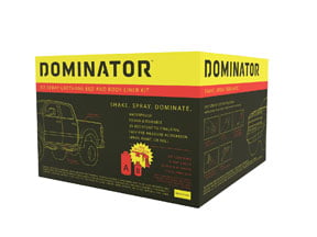 Dominator Tintable Urethane Truck Bed Liner Kit