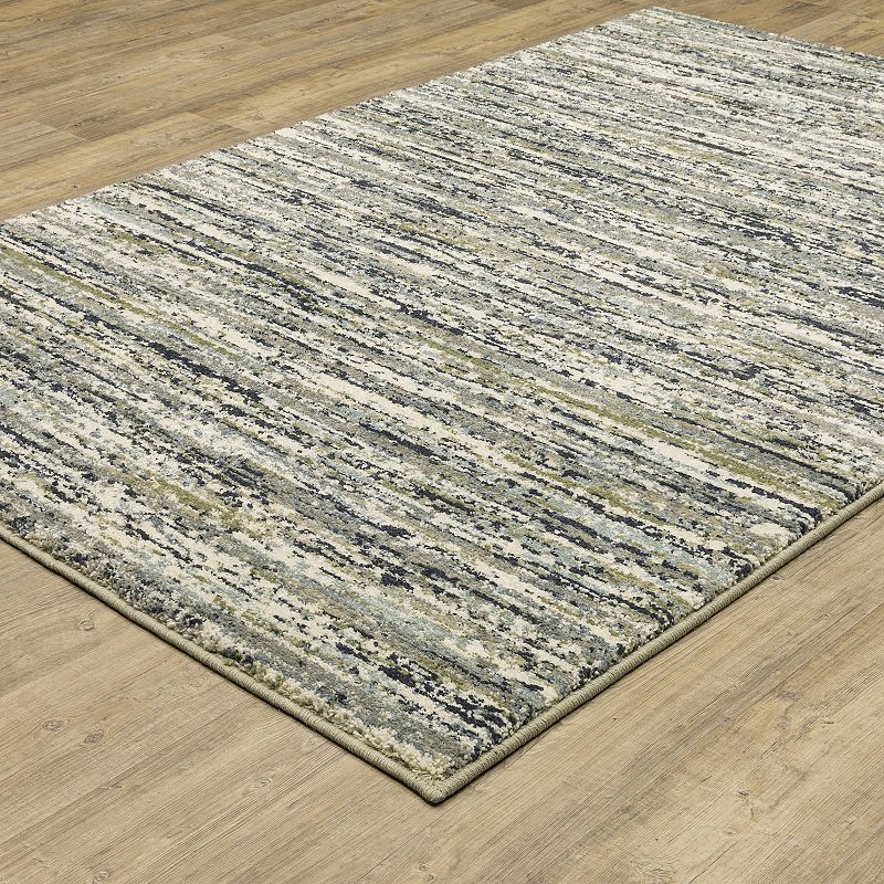 StyleHaven Salinas Industrial Striped Area Rug