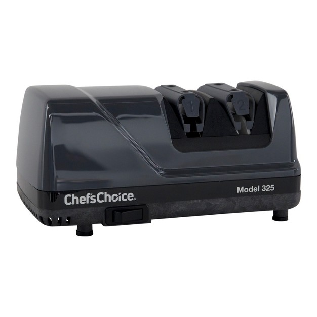 Chef x27 schoice Model 325 Diamond Hone Sharp n hone Knife Sharpener 2 stage In Gray 0325000