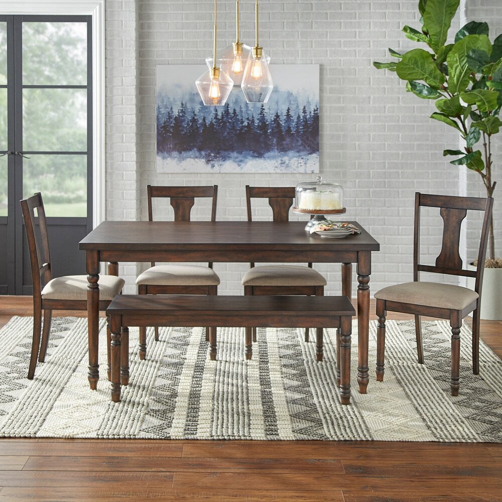 Simple Living Burntwood Dining Table   29\