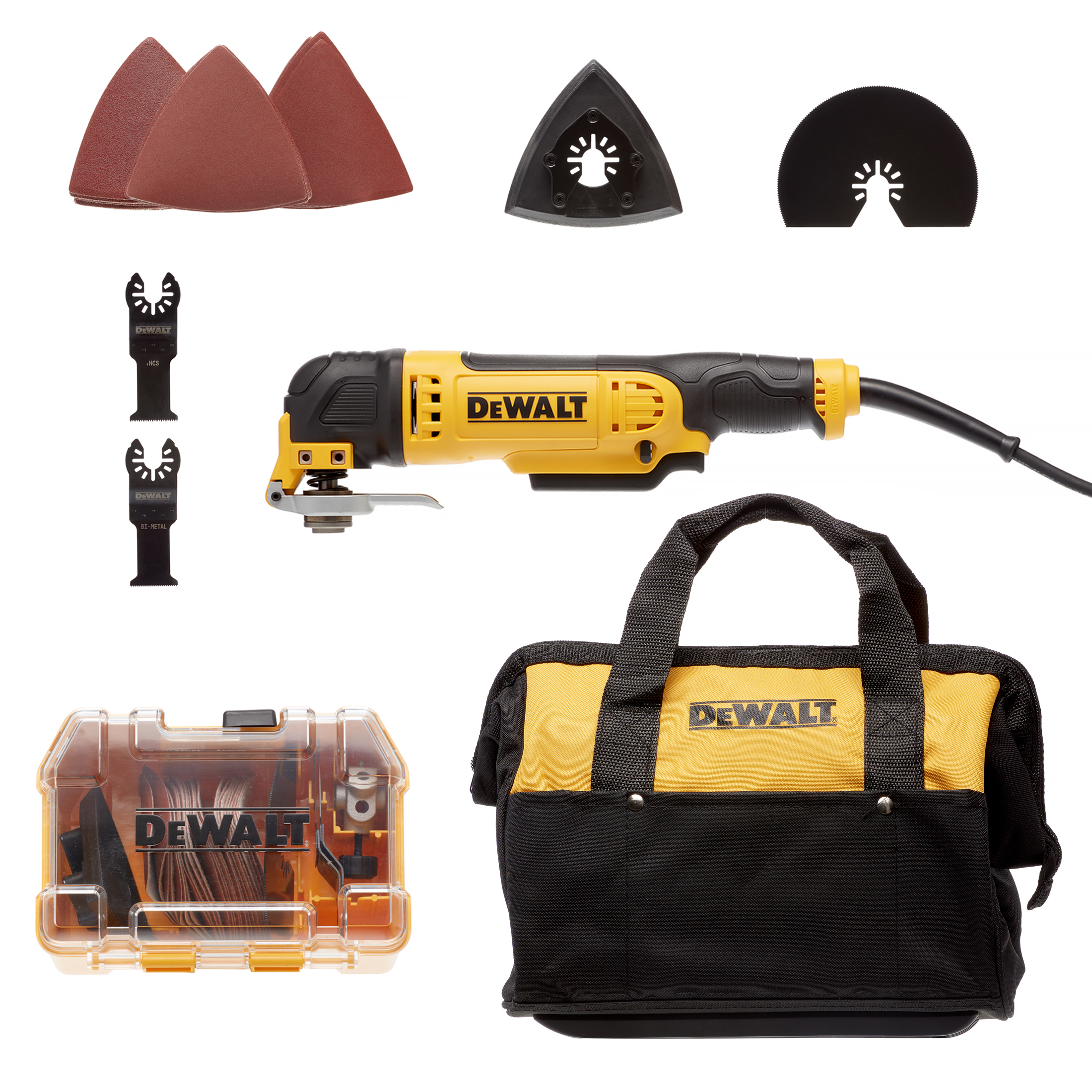 DEWALT DWE315K Oscillating， Cutting， and Sanding Multi-Tool