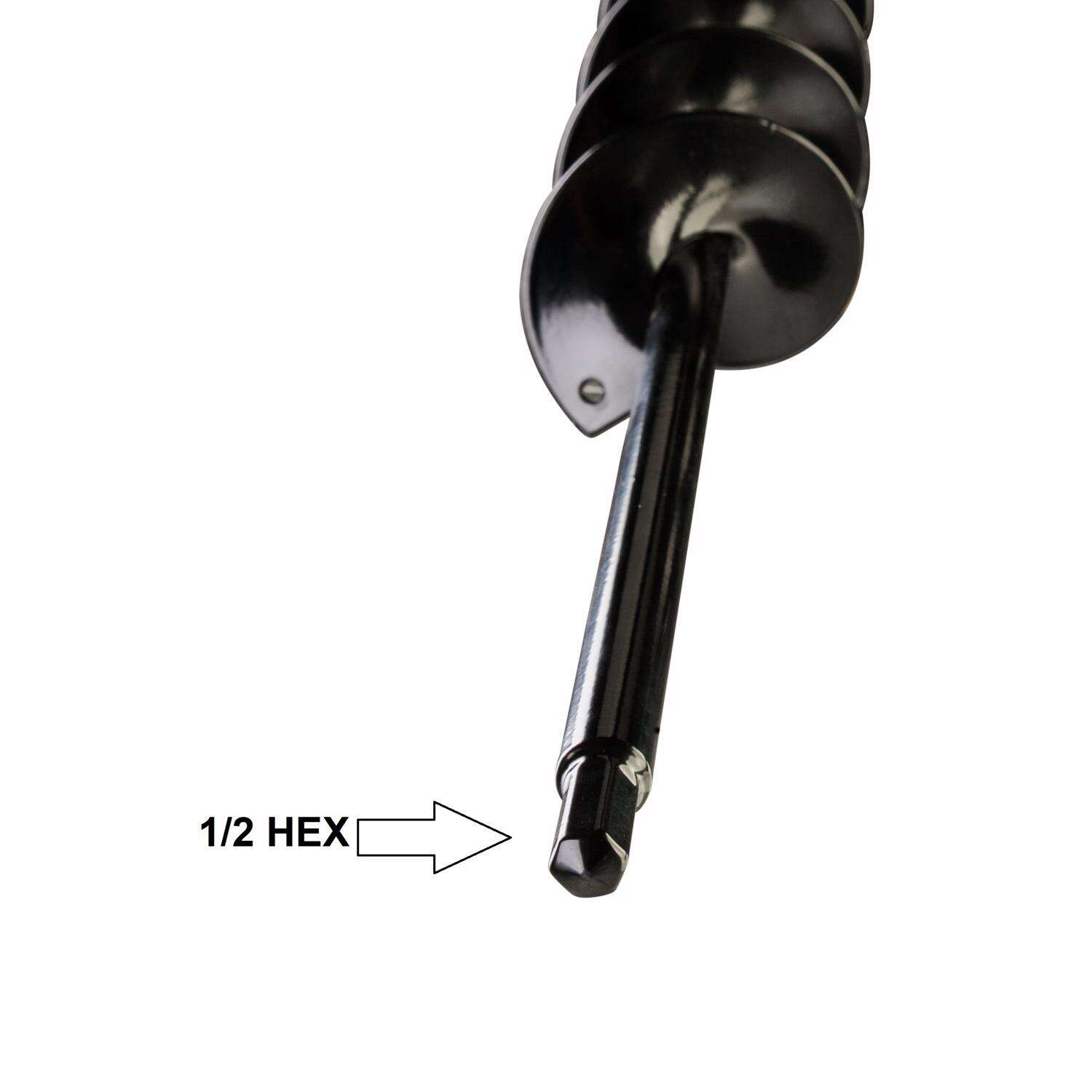 Power Planter 24 in. Steel Bulb Auger Drill Bit