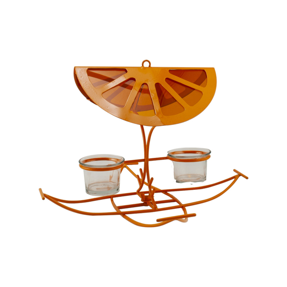 Panacea Audubon 053356 4 Ports Oriole Metal Fruit and Nut Feeder