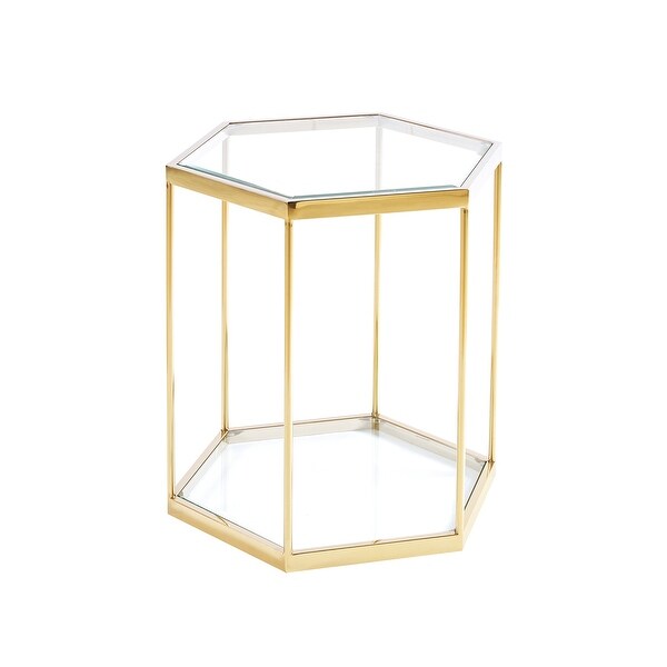 Modern Glass End Table