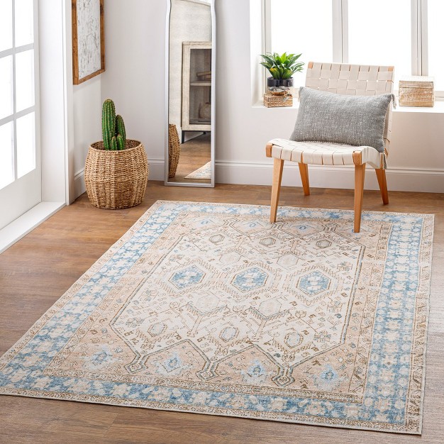 Mark amp Day Summitville Rectangle Washable Woven Indoor Area Rugs Beige