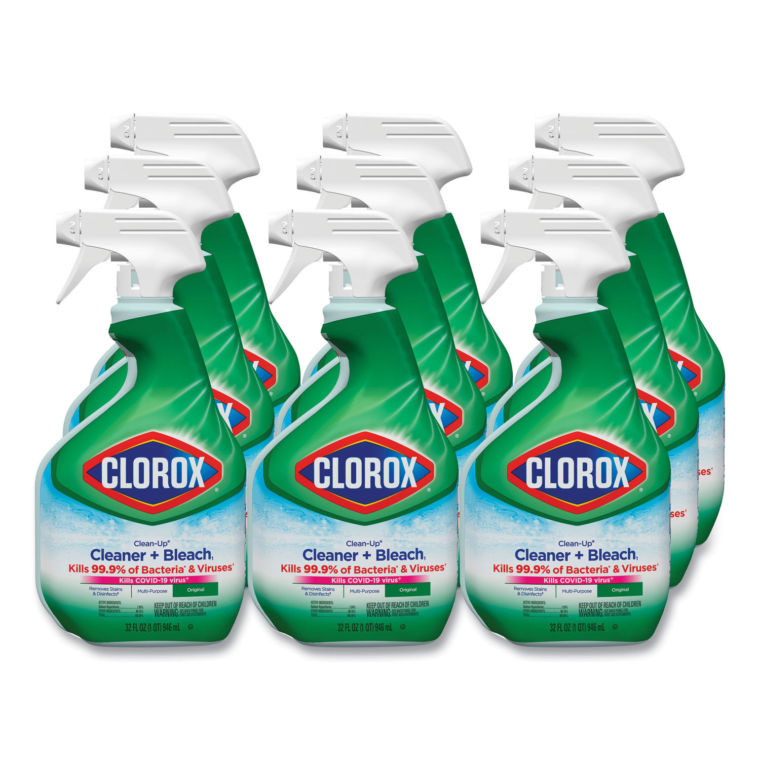 Clean-Up Cleaner + Bleach by Cloroxandreg; CLO31221