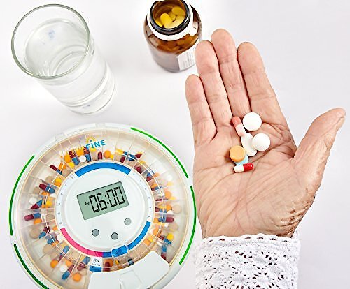 Live Fine 28-Day Organizer Automatic Pill Dispenser