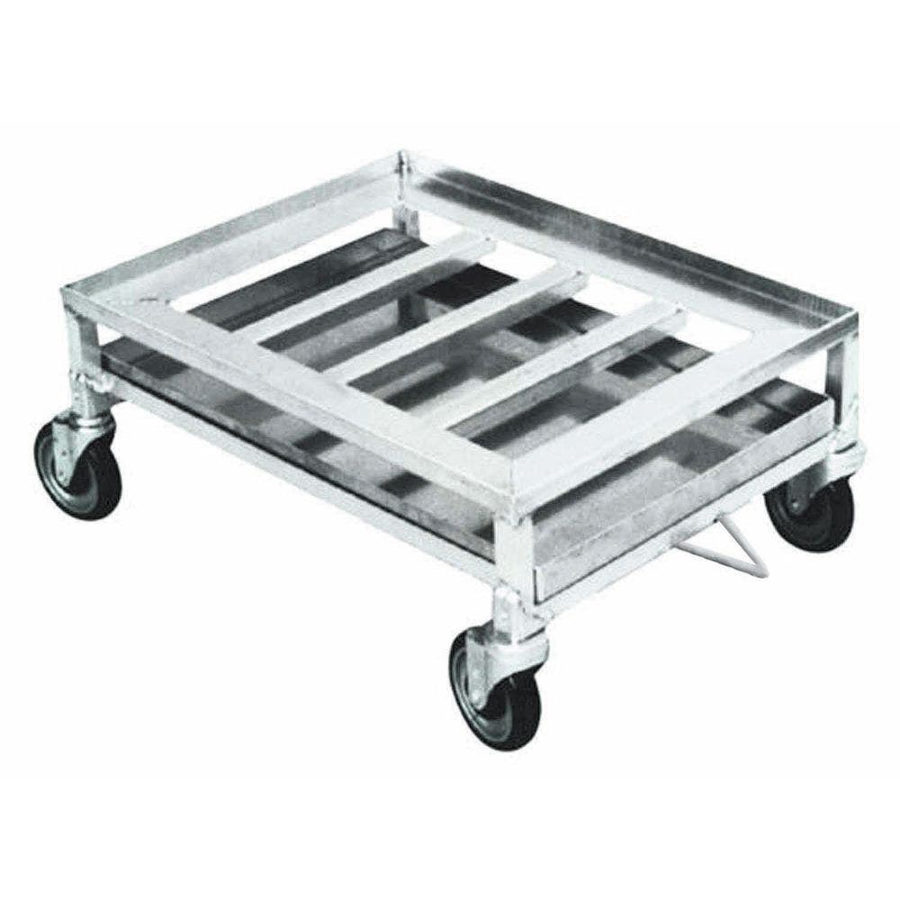 Central Exclusive Aluminum Chicken Dolly With Drip Pan - 28