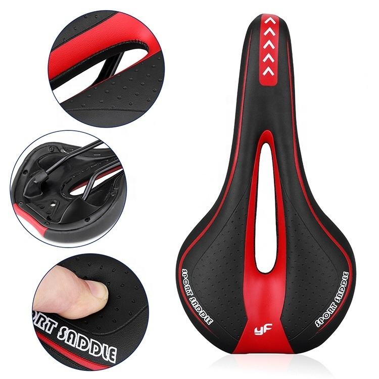 Comfortable Exercise Bike Seat For Cycling Soft Comfort Mountain Road Bicycle Saddle