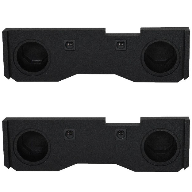 Q Bomb Subwoofer Box For Gmc chevy 14 16 Cab Trucks 2 Pack