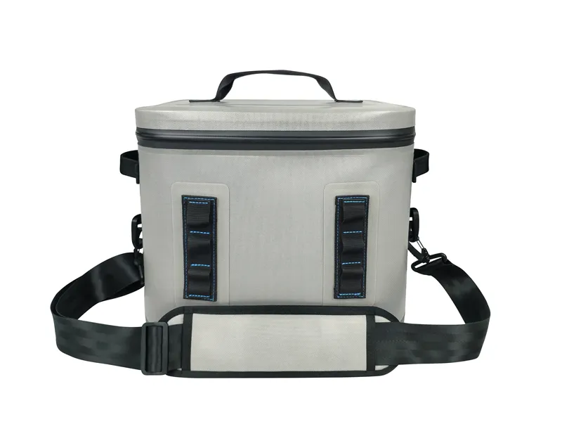 Hopper flip ice cooler box portable beer wine hopper soft cooler with Padded Shoulder Strap