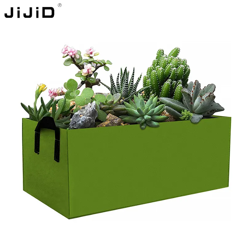 JiJiD Large Size Non woven Gardening Planting Bag Garden Seedling Flower Transplantation Bag Flower Pot Container Bags