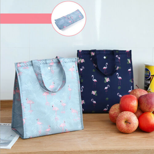 Portable Insulated Thermal Cooler Lunch Box Carry Tote Picnic Case Storage Bag