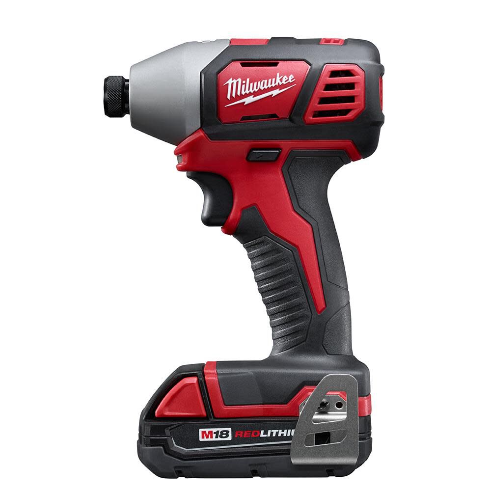 Milwaukee M18 1/4 in. Hex Impact Driver CP Kit 2656-22CT from Milwaukee