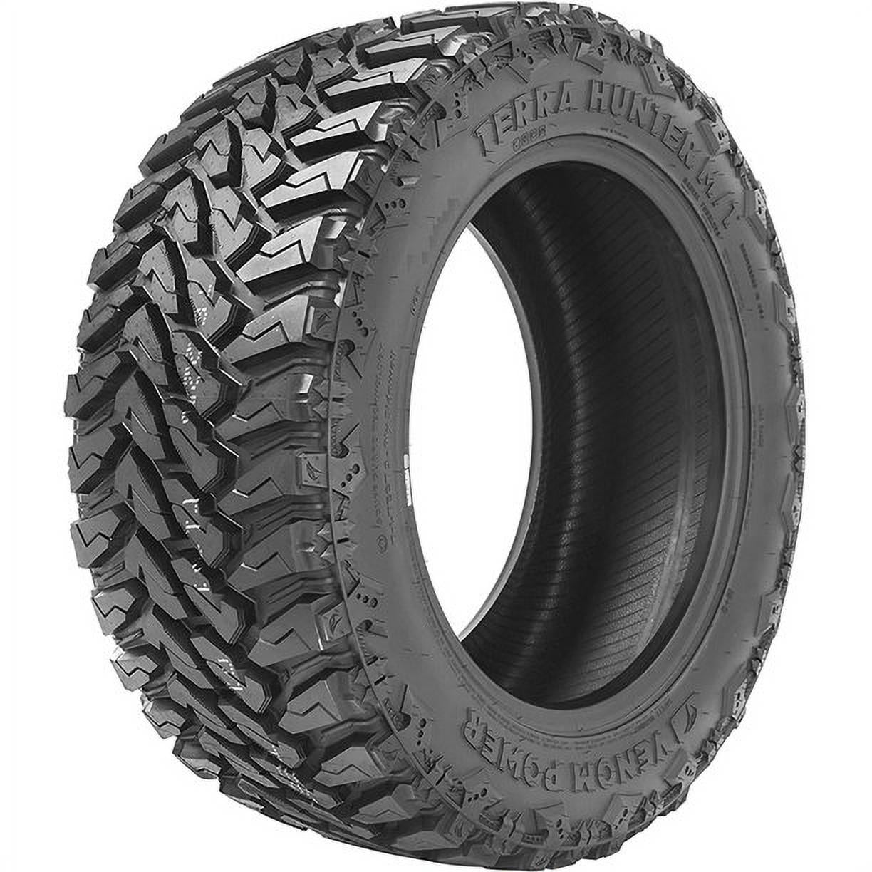 Venom Power Terra Hunter M/T Mud Terrain Tire - 35X12.50R20 121Q LRE 10PLY