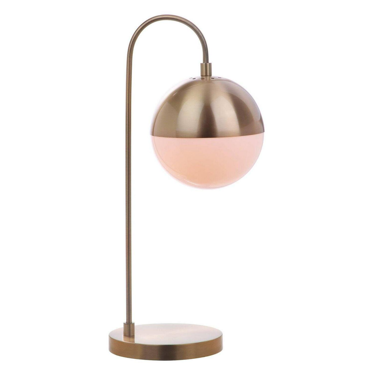 Safavieh Cappi Modern 20.5 in. High Table Lamp， Gold